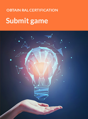 Submit game - receive RAL quality mark